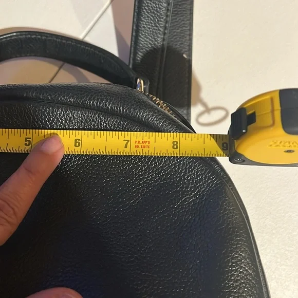 Kate Spade leather black backpack